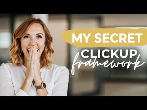 The ClickUp Setup That Runs Million-Dollar Businesses